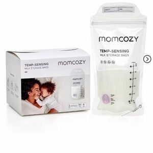 Momcozy Milk Storage Bags - White